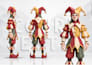 create 3d low poly character models for games with rigging and animation